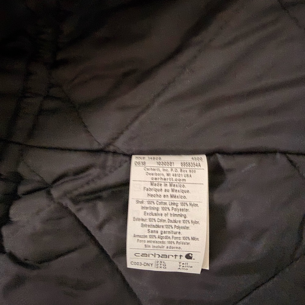 Carhartt Men's Dark Blue‎ Field Arctic Jacket - Picture 6 of 7